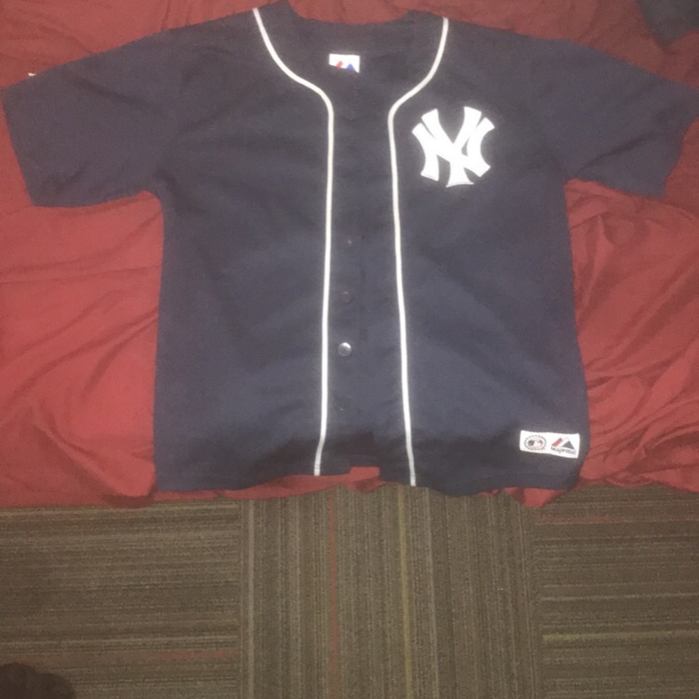 MLB majestic New York Yankees Baseball Jersey